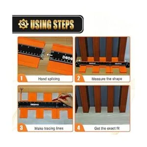 DODOWIN Calibre de contorno conectable de 3 tamaños_6