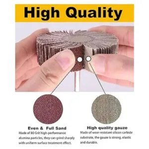 SHITIME Lijadoras abrasivas de rueda de vástago de 14_2