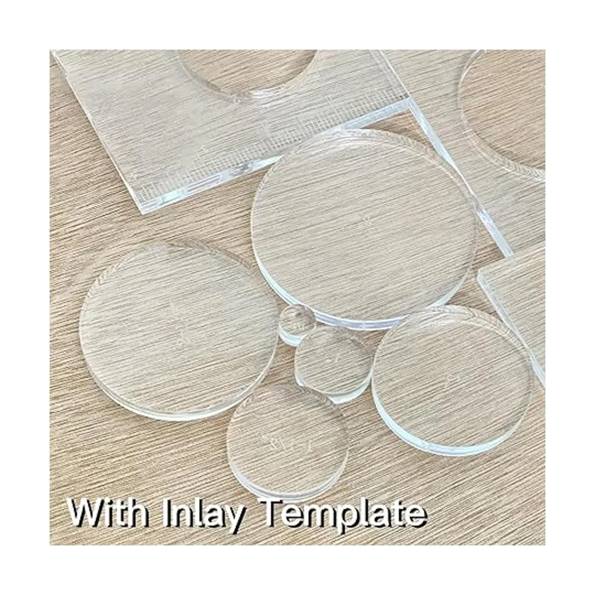 Monliful Paquete de 4 plantillas de incrustaciones de_2