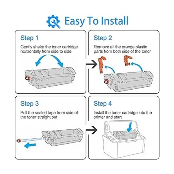 NineLeaf Cartucho de tóner compatible para HP 05A CE505A_7
