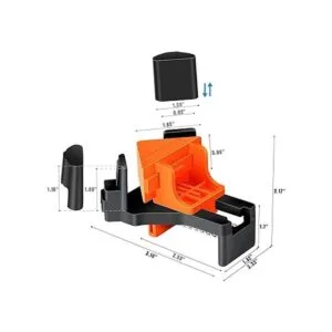 Juego de 4 abrazaderas de esquina de 90 grados para_5