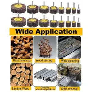 SHITIME Lijadoras abrasivas de rueda de vástago de 14_6