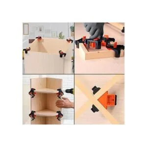 Juego de 4 abrazaderas de esquina de 90 grados para_2