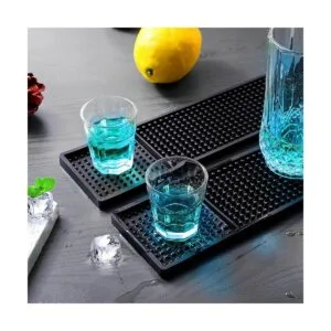 Facmogu 2 tapetes de goma para bar de café 24 x 3 23.6_4