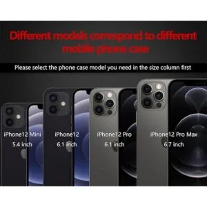 ADDIT Funda protectora para iPhone 12 Mini funda_2