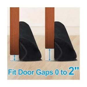 HomeProtect Tapón de tiro debajo de la puerta triangular_3