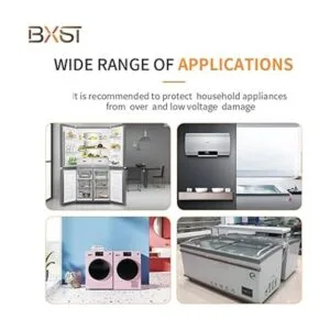 BXST Protector de voltaje enchufable de tres salidas para_4