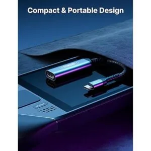 JSAUX USB C to HDMI Adapter and Charger for Steam Deck_6