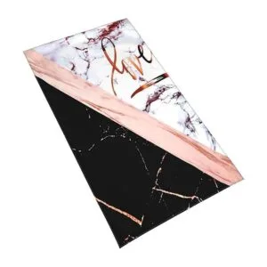 COVASA Juego de 2 toallas de mano para baño elegante_2