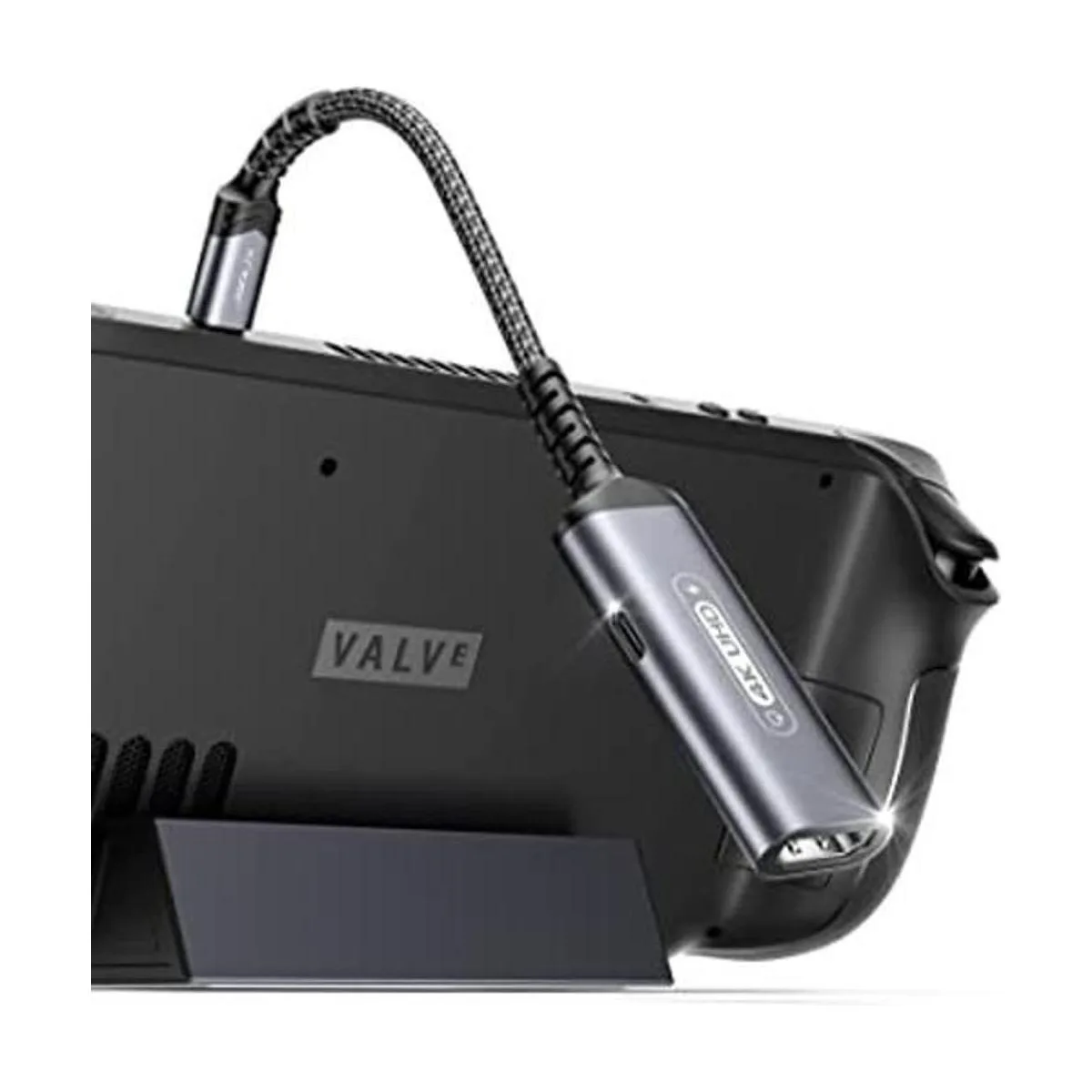 JSAUX USB C to HDMI Adapter and Charger for Steam Deck_1