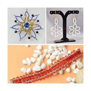 Craftdady 6400Pcs 24 Colors Glass Bugle Seed Beads 4.65mm_6
