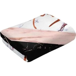 COVASA Juego de 2 toallas de mano para baño elegante_6