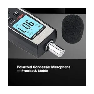 Medidor de Decibel Lector de nivel de sonido de 30130 dB_4