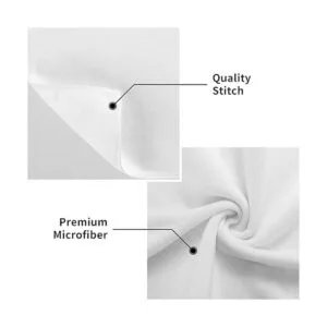 COVASA Juego de 2 toallas de mano para baño elegante_4