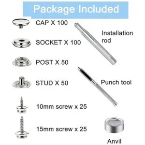 BetterJonny Juego de 350 piezas de lona de grado marino_2