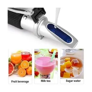 Brix Refractómetro con ATC medidor Brix de mano_2