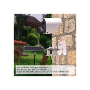 Teccle Soporte de pared de metal para cámara de exterior_5