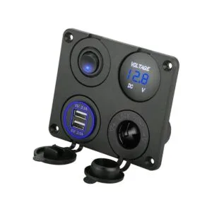 Linkstyle Panel de enchufe de cargador 4 en 1 12 V 4.2 A_1