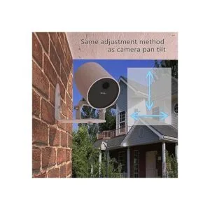 Teccle Soporte de pared de metal para cámara de exterior_2