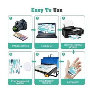 Posavasos de sublimación en blanco a granel cuadrado_2