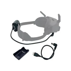 Gafas de 2 cables de alimentación y soporte de batería_1