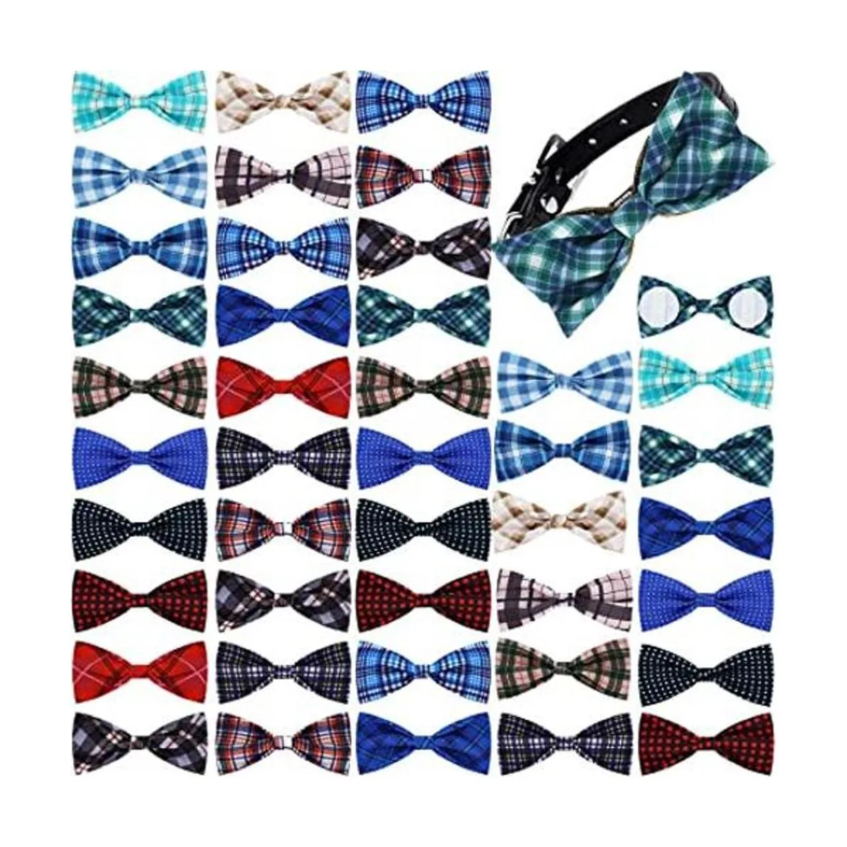 16 corbatas para perro lazos para el verano estilo_1