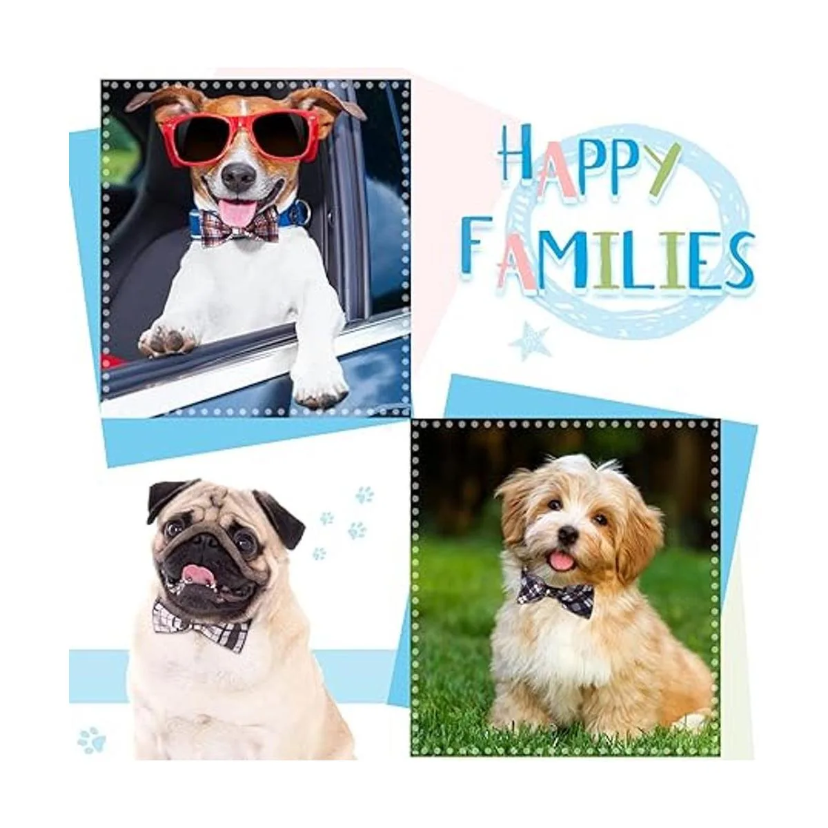 16 corbatas para perro lazos para el verano estilo_6