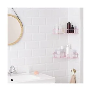 Navaris Organizador de ducha autoadhesivo juego de 2_2