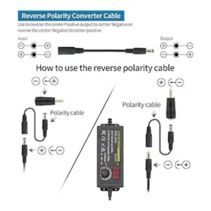 Adjustable ACDC Power Supply 3A 72W Universal Power_3