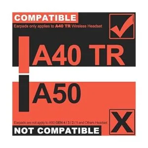 Almohadillas para los oídos A40 TR Almohadillas de_2