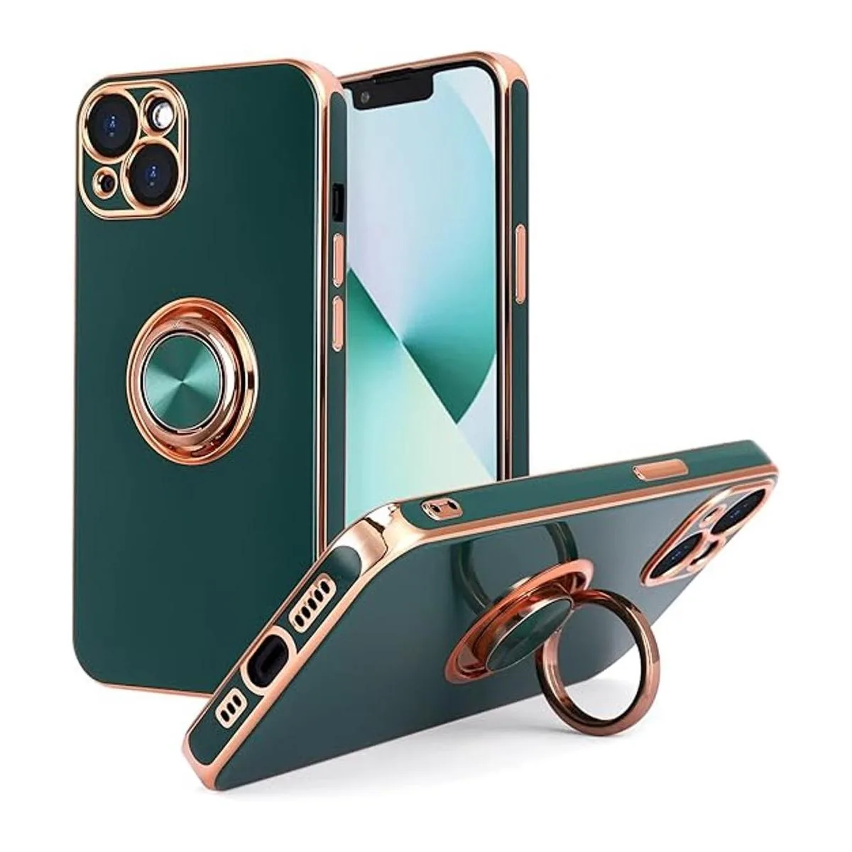 DOGODON Diseño para iPhone 13 soporte de anillo giratorio_1