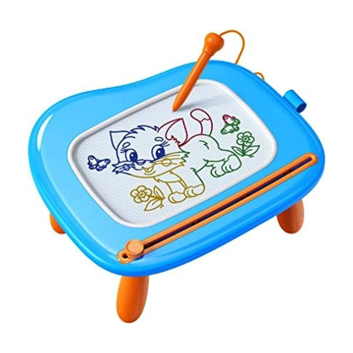 KOKODI Tabla de dibujo magnética para niños pequeños con_1