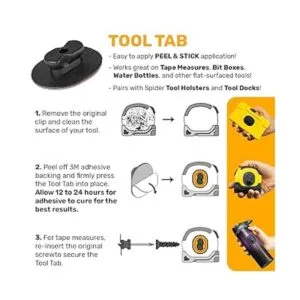 Spider Funda para herramientas juego de cinta métrica_3