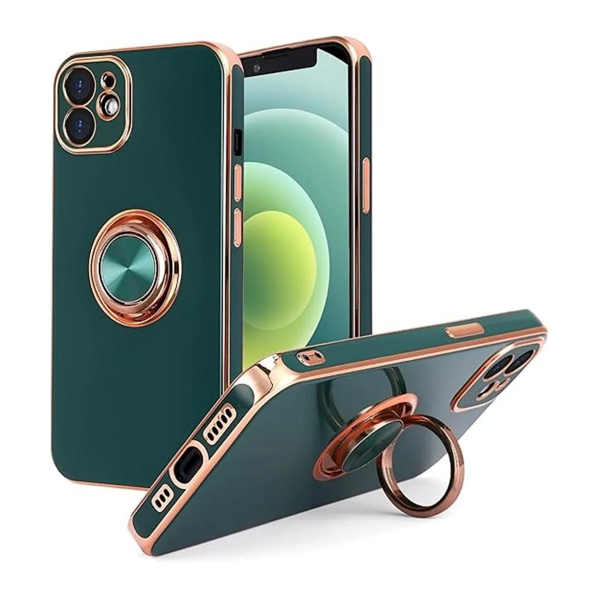 DOGODON Diseño para iPhone 12 soporte de anillo giratorio_1