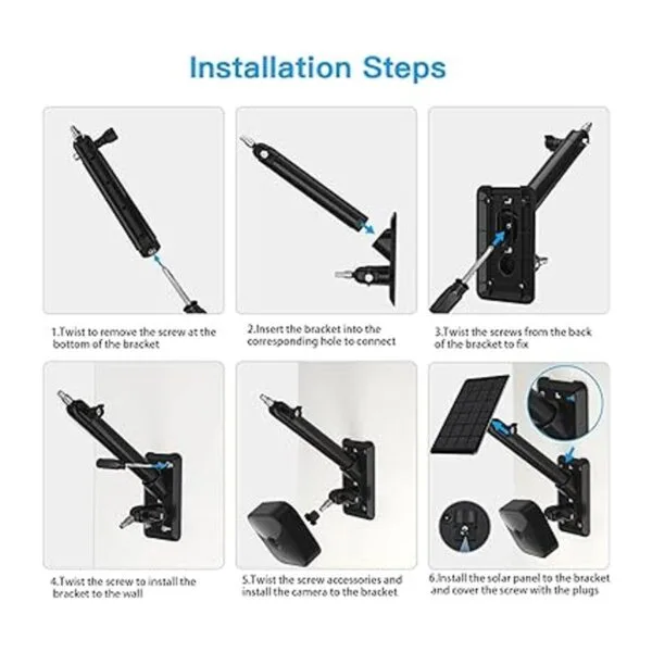 HOLACA Soporte de pared para cámara de exterior Blink 2 en_4
