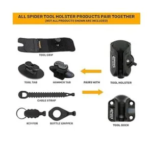 Spider Funda para herramientas juego de cinta métrica_4