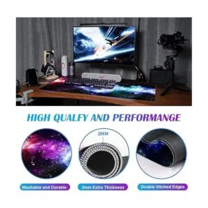 Alfombrilla de mouse grande extendida para juegos con_4