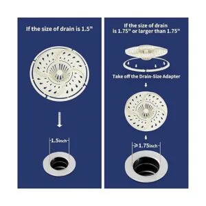 Siwano Paquete de 12 unidades desechables de drenaje de_4