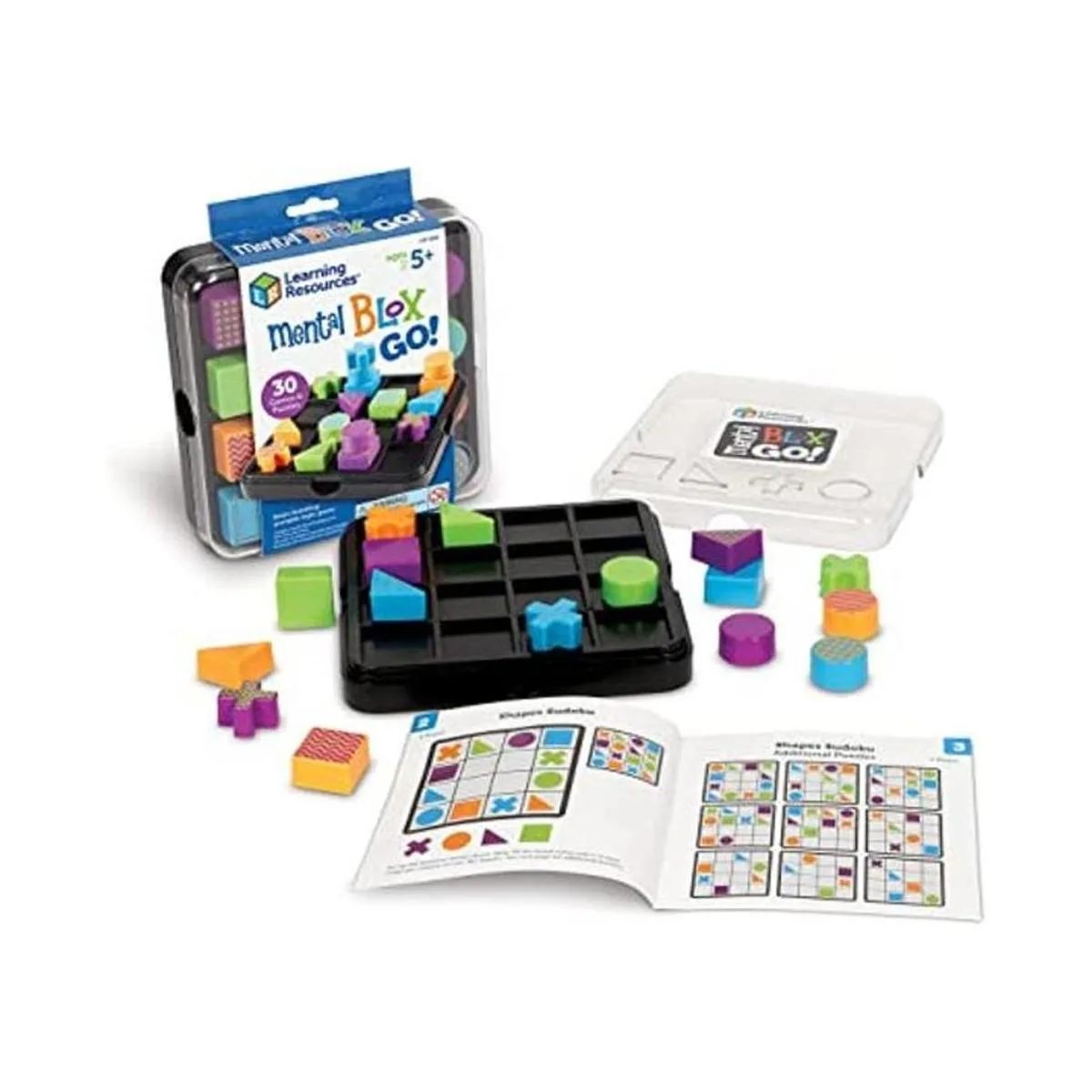 Learning Resources Mental Blox Go 30 juegos y_1