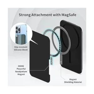 Sinjimoru Cartera para teléfono celular MagSafe con_2