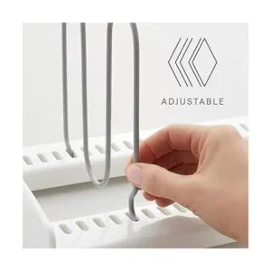 YouCopia Storemore Estante ajustable para bandeja y tapa_3