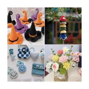 NICEEC Hilo de peso deportivo de 6 x 1.76 oz para tejer de_6