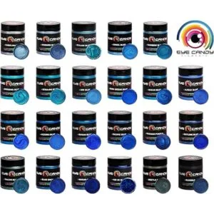 Eye Candy Polvo de pigmento de mica premium Ryujin Blue_5