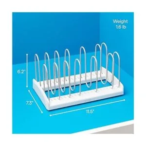 YouCopia Storemore Estante ajustable para bandeja y tapa_6