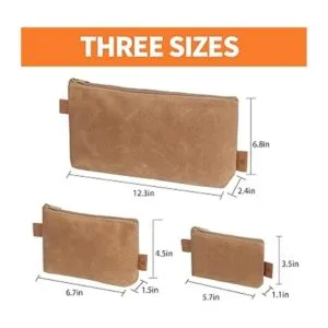 Wessleco 3 bolsas pequeñas para herramientas bolsa de_5