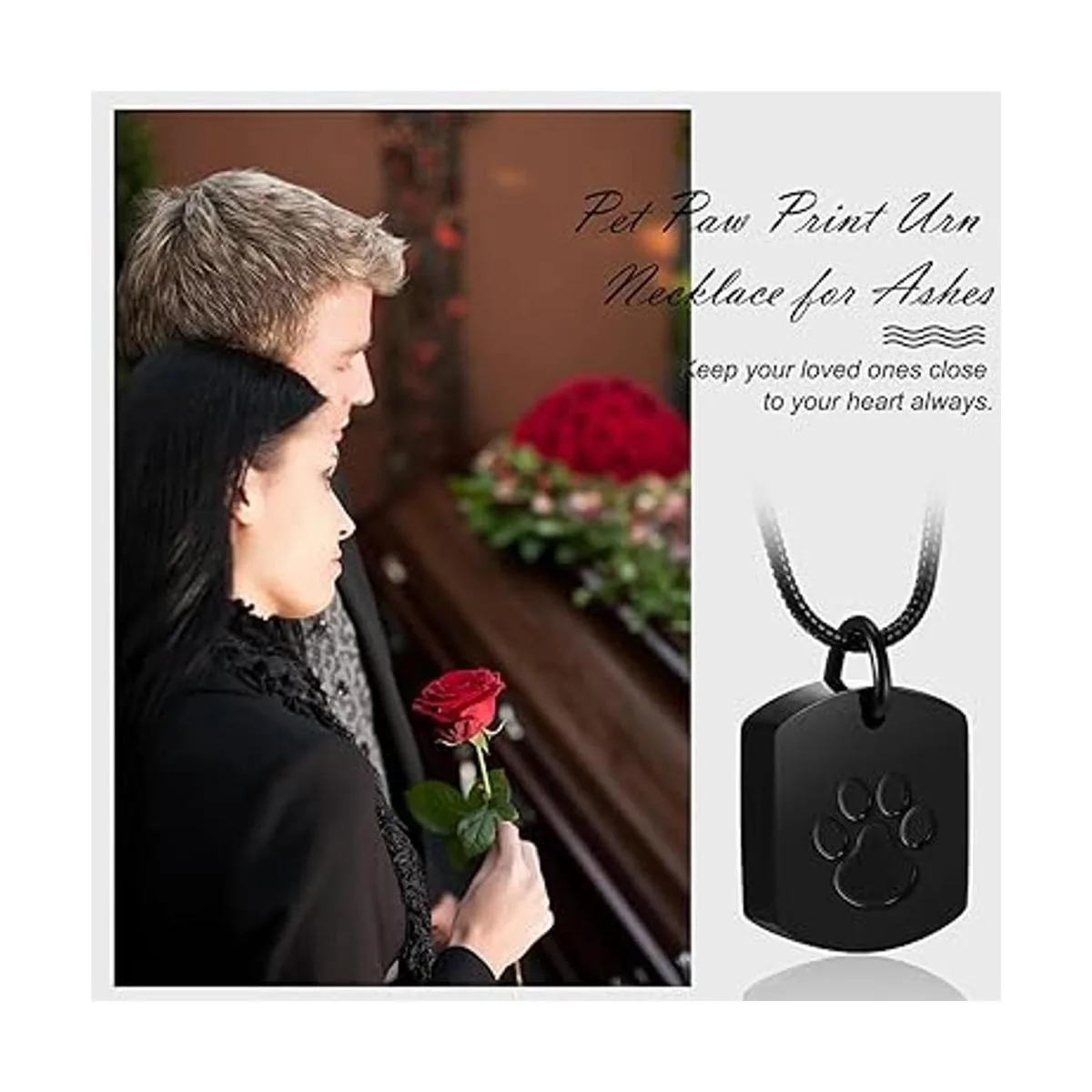 3 piezas de cremación para mascotas collar de urna_3