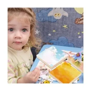 FSWCCK 10 tableros de madera de 6 x 6 pulgadas lona de_4