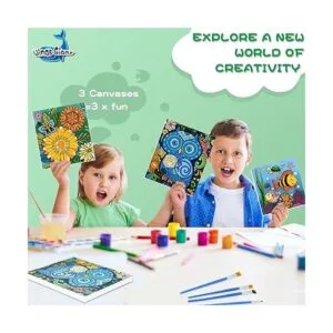 Paquete de 3 pinturas por números para niños de 8 a 12_4