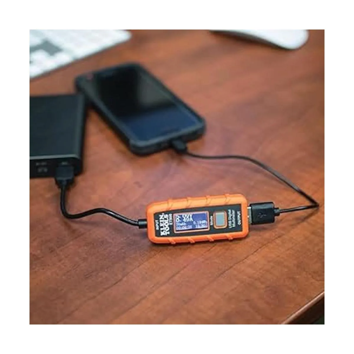 Klein Tools ET900 USB Power Meter USBA Digital Meter for_6