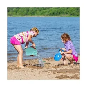 Holady Cubos de plástico para castillo de playa cubo de_6